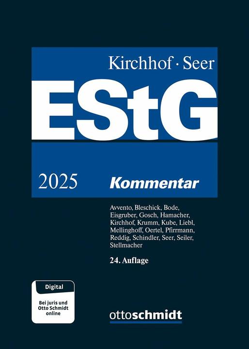 Produktbild Einkommensteuergesetz (EStG) (Deutsch, Paul Kirchhof, 2025)