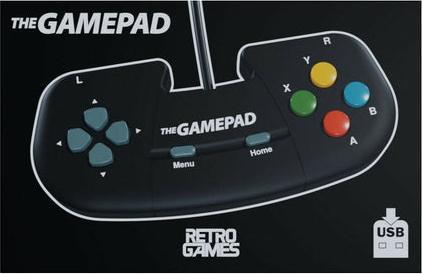 Actual product image Retro Games Thegamepad