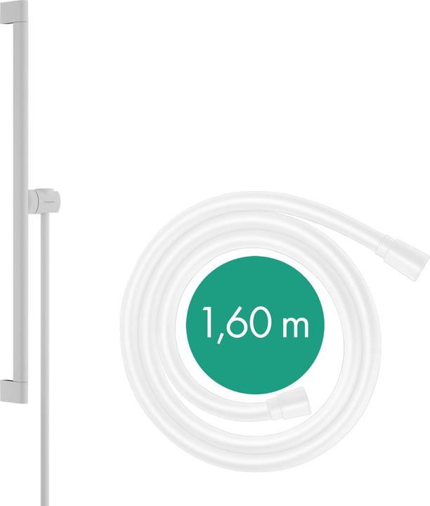 Image du produit hansgrohe Unica barre de douche S Puro 65 cm, support de pommeau de douche Easy Slide, flexible de d