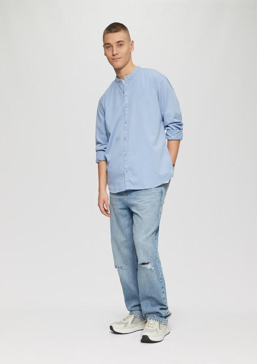 Actual product image S.Oliver Hemd Regular Fit: Gewaschenes Hemd mit Stickerei (XL)