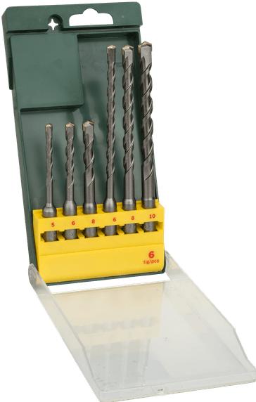 Immagine prodotto Bosch Zubehör Set di trapani a percussione (5 mm, 6 mm, 8 mm, 10 mm)