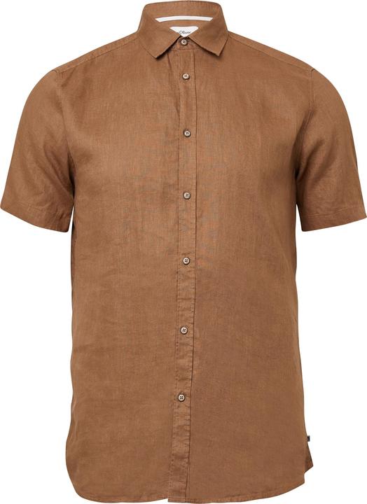 Immagine prodotto S.Oliver Hemd Regular Fit: Leichtes Kurzarmhemd aus 100% Leinen (XXL)