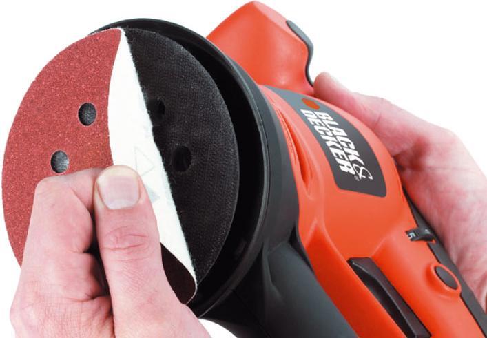 Productafbeelding Black & Decker Excentrische schuurmachine KA191EK (Excentrische schuurmachine, 480 W)