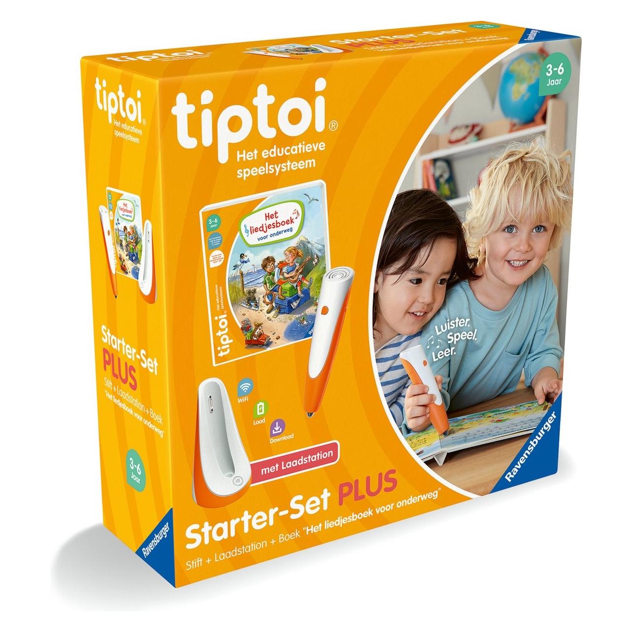 Ravensburger Tiptoi Starter -set Plus Das Songbuch Für Ondderweg - Komplettes Interaktives Lernsyst (Duits)