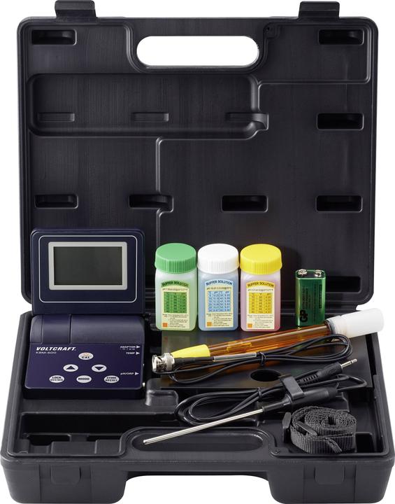 Actual product image Voltcraft pH redox temperature meter KBM-600
