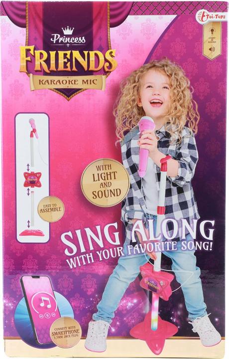 Produktbild Toi-Toys Princess Friends Karaoke-Set mit Smartphone-Verbindung
