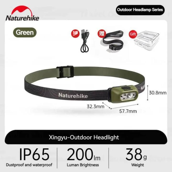 Produktbild Naturehike Outdoor LED-Stirnlampe (200 lm)