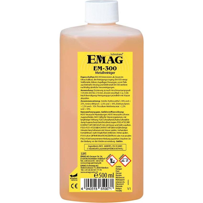 Emag Reinigungskonzentrat, EM-300+, Ultraschallreiniger