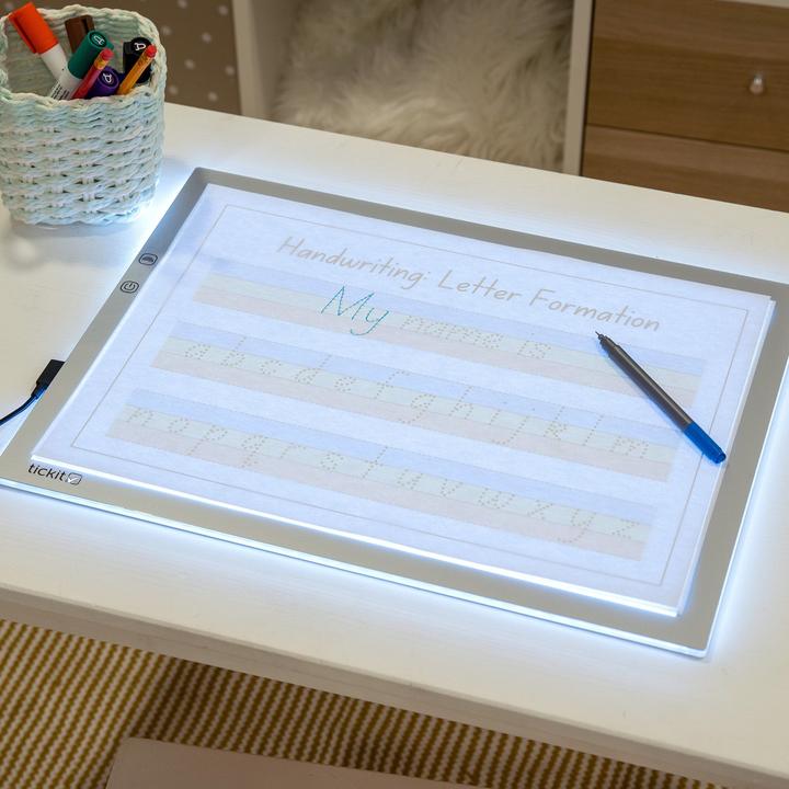 Actual product image TickiT Light panel with color change for children - rectangular A3 - (size 46 x 34 cm)