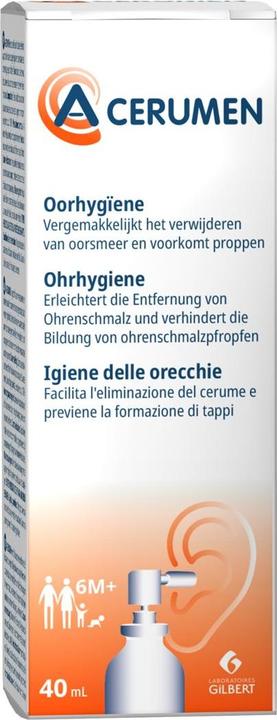 Actual product image A-Cerumen Ohrenspray