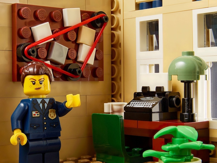 Image du produit LEGO Le Commissariat de police (10278, LEGO Creator Expert, LEGO difficiles à trouver)