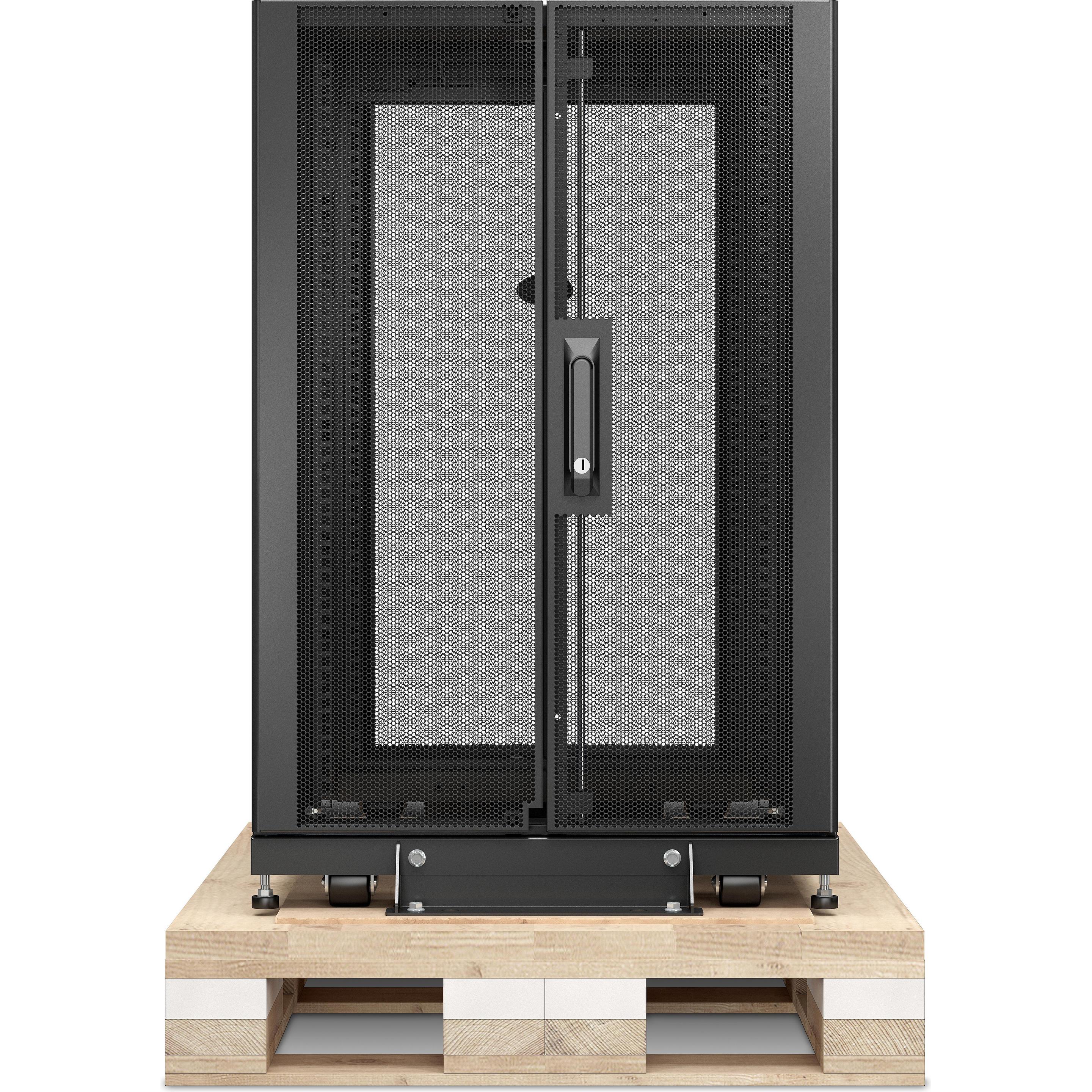 Thumbnail - APC NetShelter SX 18U Server Rack Enclos (18 HE, 19 Zoll Rack), Serverschrank, Schwarz