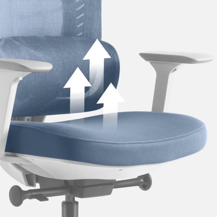 Actual product image Mark Adler Bürostuhl mit Massage Visioner 6.1 Grau