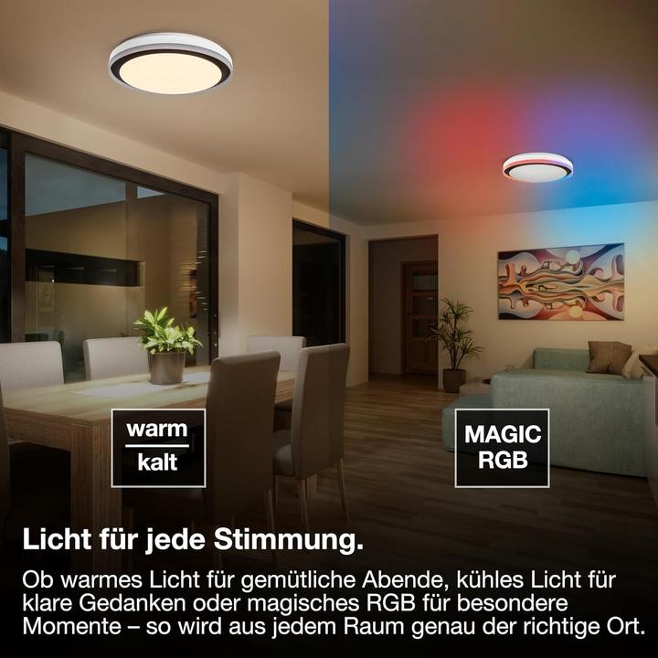 Actual product image Ledvance Smart+ Orbis Ceiling ZEST MAGIC RGB (1050 lm)