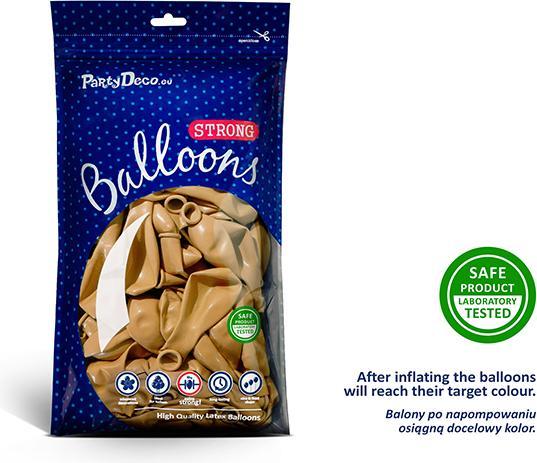 Produktbild Partydeco Luftballons 12cm metallisches Gold (100Stk) (100 x)