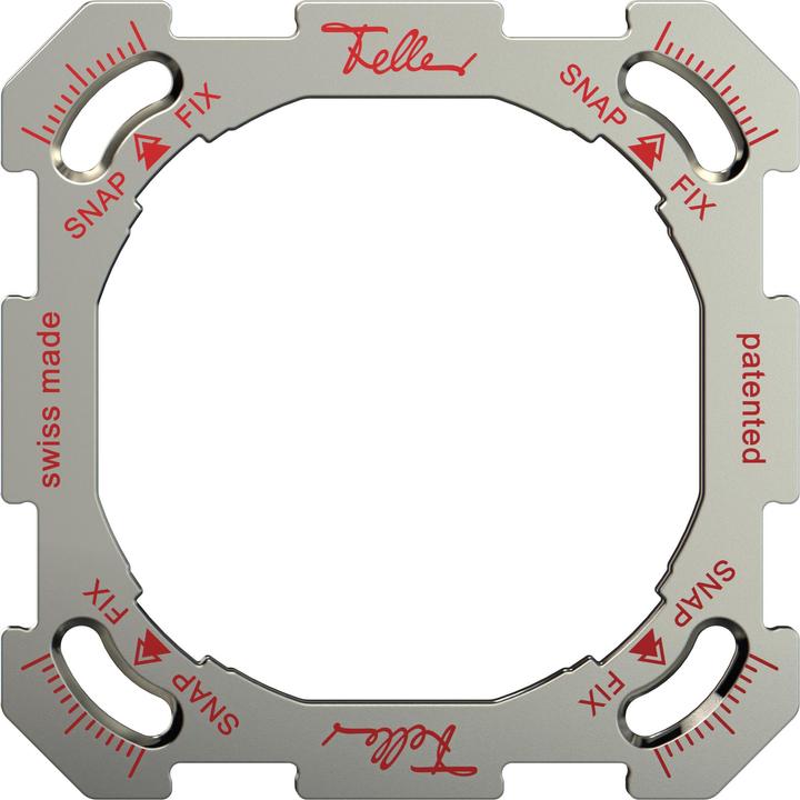Feller Befestigungsplatte Snapfix, Edizio.Liv