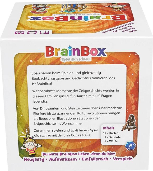 Produktbild Brainbox BB Zeitreise (Deutsch, 1 - 2 Spieler)