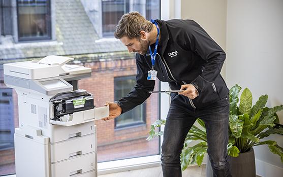 Actual product image Brother Warranty EXT/5Y A/R Workshop Laser