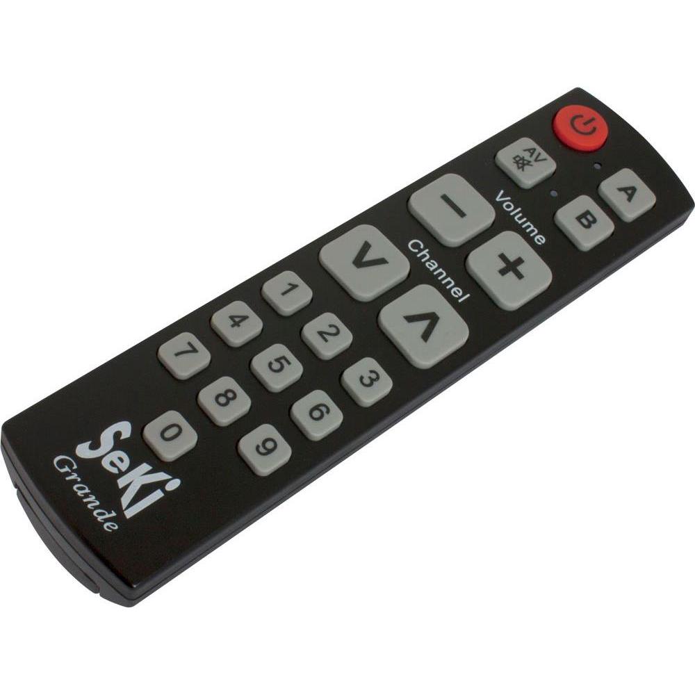 Seki Grande (Universal Fernbedienung, Infrarot), Fernbedienung, Schwarz