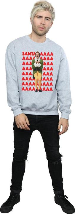 Produktbild Elf Buddy Santa Scream Sweatshirt (L)