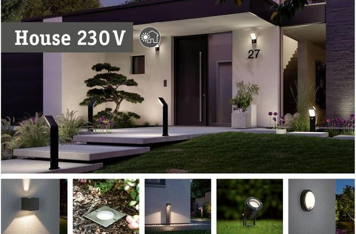 Actual product image Paulmann Outdoor 230V Bollard Tralia (E27, IP44)