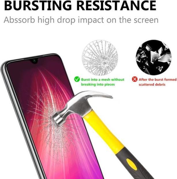 Produktbild MU Budget Schutzglas Displayschutz (1 Stück, Xiaomi Redmi Note 8T)