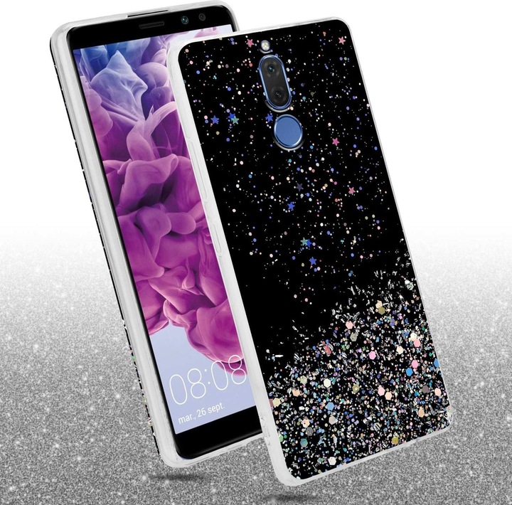 Produktbild Cadorabo TPU Hülle mit Glitzer für Huawei MATE 10 LITE (Huawei Mate 10 Lite)