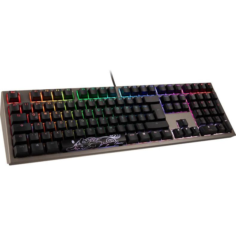 Thumbnail - Ducky Shine 7 (DE, Kabelgebunden), Tastatur, Grau