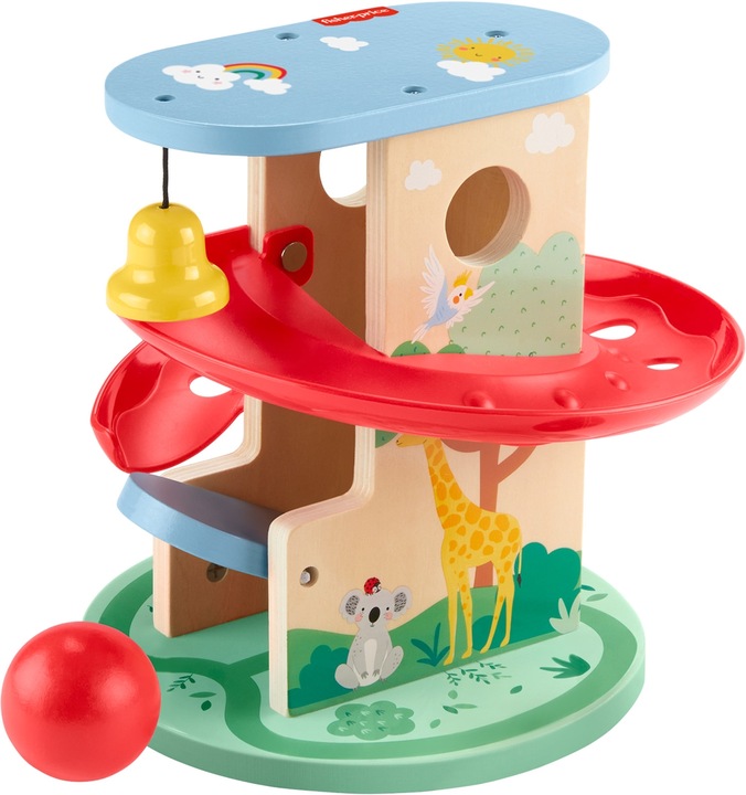 Produktbild Fisher-Price Tierwelt-Kugelbahn aus Holz