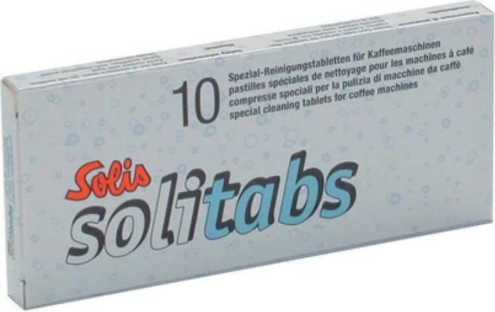 Actual product image Solis Solitabs cleaning tablets