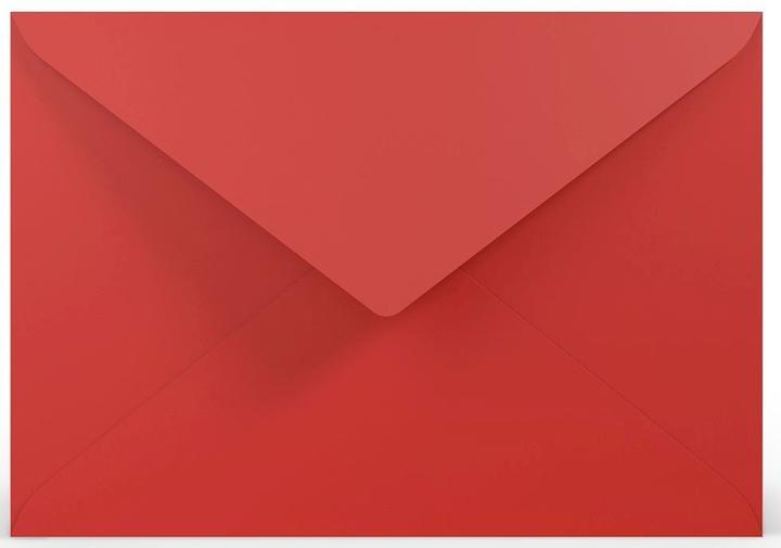 Produktbild Magni 220711526 - Coloretti Briefumschläge, 80 g/m², DIN C5, klatschmohn, 5 Stück (C5, 5 x)