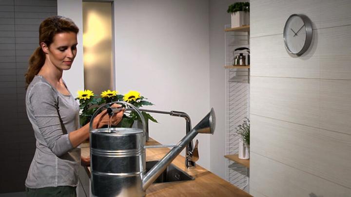 Produktbild hansgrohe Metris Edelstahl