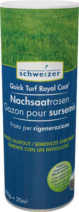 Schweizer Manteau royal Quick Turf (Réensemencement de la pelouse)
