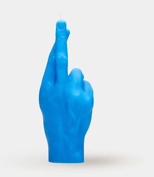 Actual product image Candle Hand crossed fingers (1 pcs.)