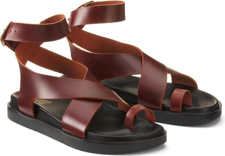 Produktbild La Redoute Collections Keilsandaletten aus Leder (36)