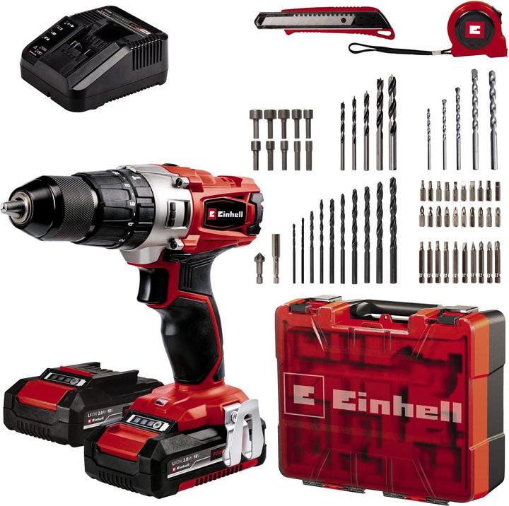Einhell TE-CD 18/2 Li-i +64 (Rechargeable battery operated)