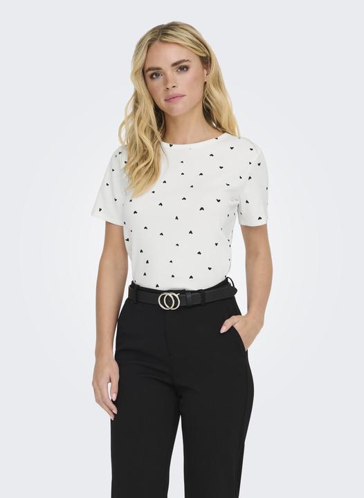 Actual product image JdY Jdysofia S/S Print Top Jrs Noos (S)