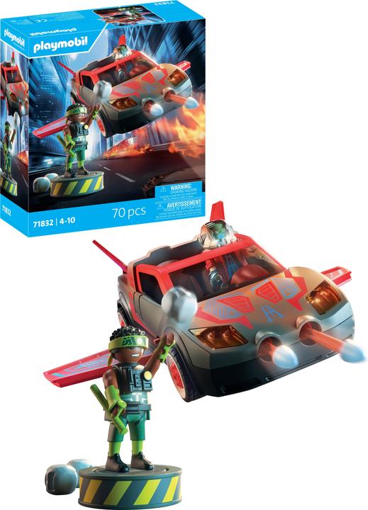 Produktbild Playmobil 71832 Helden-Multifunktionsfahrzeug (71832, Playmobil Action Heroes)