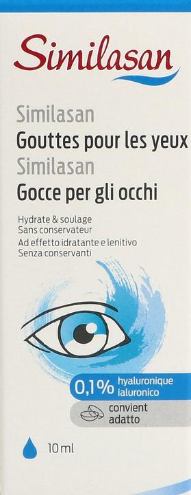 Actual product image Similasan 0.1 % hyaluron (10 ml)