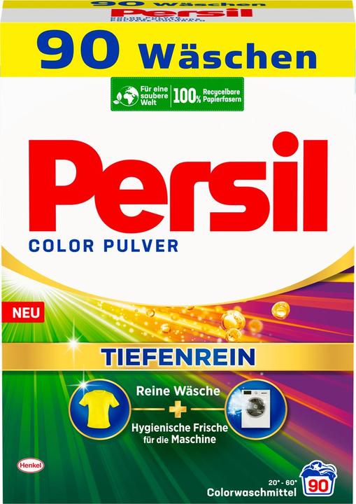 Persil Poudre de couleur (90 Cycles de lavage, Lessive en poudre)