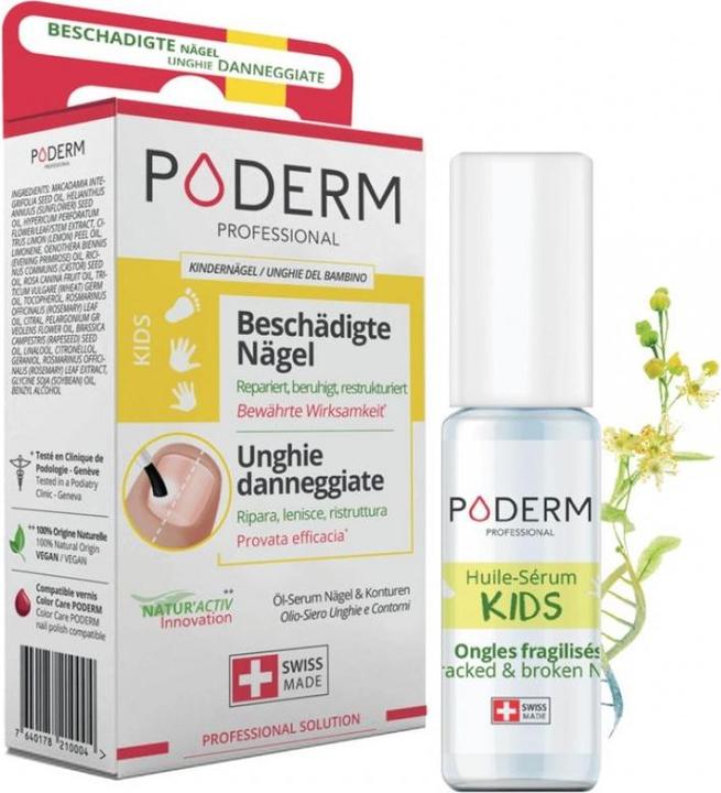 Actual product image Poderm Huile Sérum Ongles Kids (8 ml)