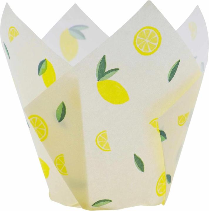 Produktbild PME Muffin Backform Zitrone 24 Stück, Materialtyp: Papier (10 cm)