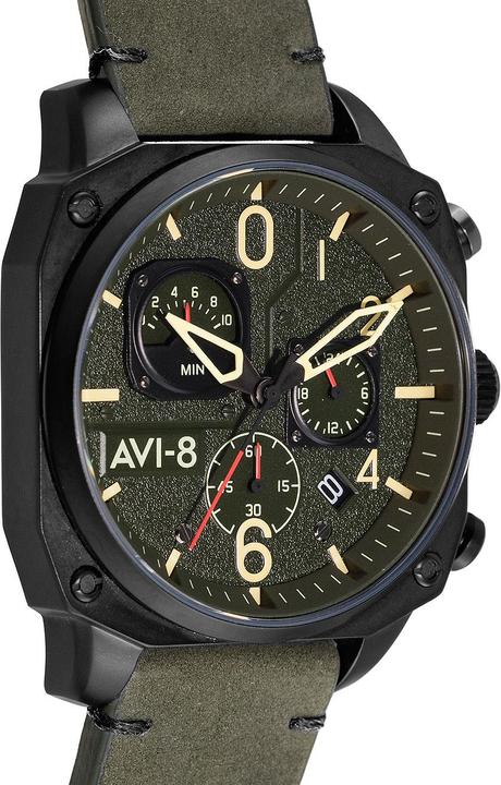 Actual product image AVI-8 AV-4052-08 Hawker Hunter Chronograph 45mm 5ATM (Chronograph, 45 mm)