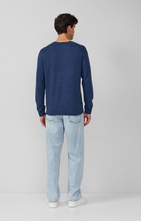 Produktbild s.Oliver Strickpullover Pullover aus Moulinéstrick mit Crew Neck und Raglanärmeln (S)