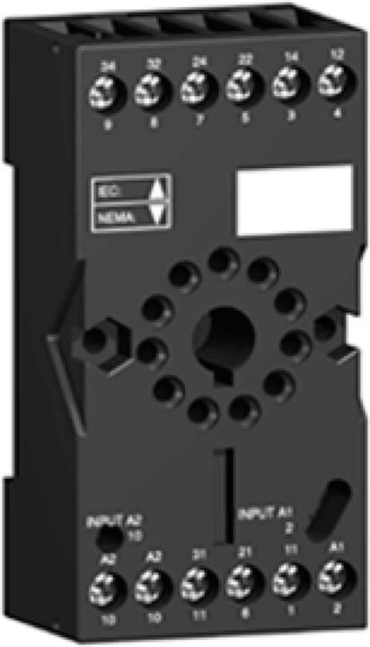 Produktbild APC Relaissockel RUZC2M Ausführung des elektrischen Anschlusses Schraubanschluss, Mon (Relaissockel)