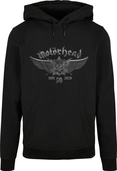Produktbild Merchcode Motorhead - 50th Wings Badge Basic Hoody - 193739 (XXL)