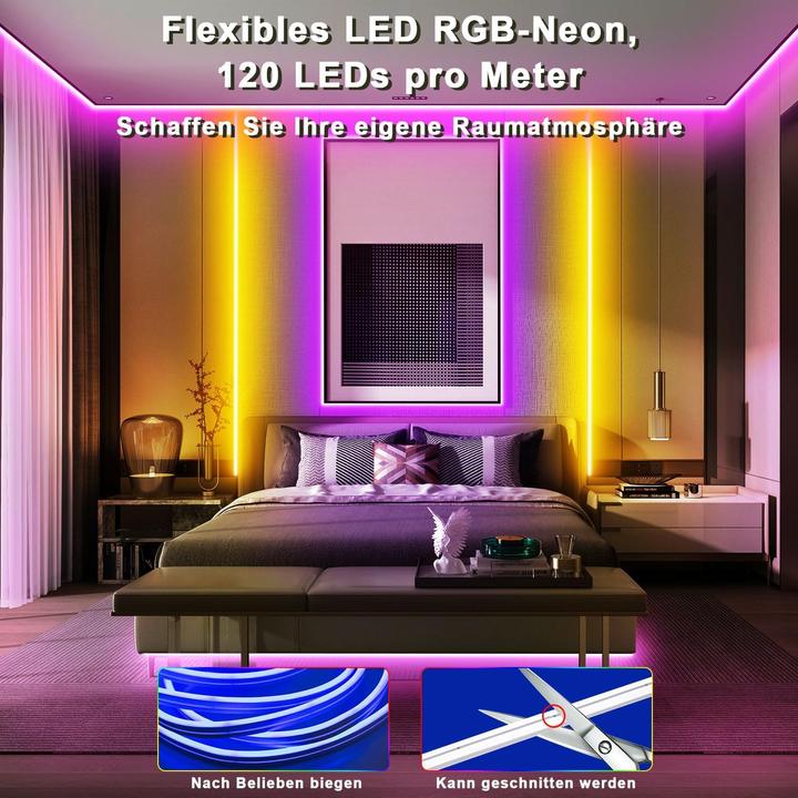 Produktbild LS Neon LED Strip Set Smart (RGB, 2000 cm, Outdoor, Indoor)