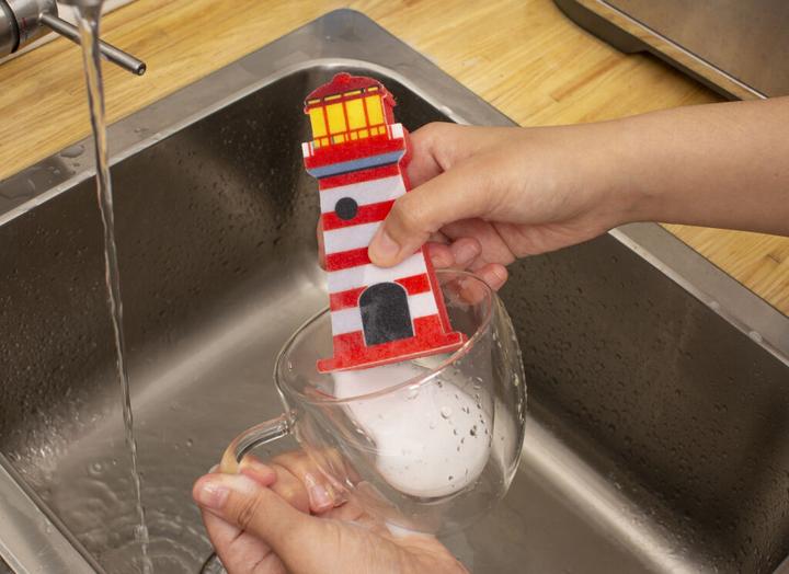 Actual product image Kikkerland Nautical Sponges S/2 (2 pcs.)