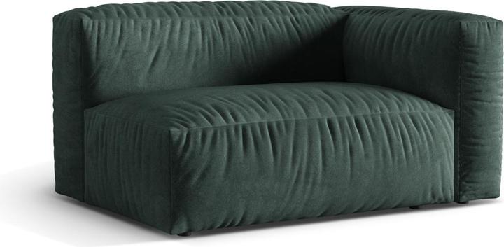 Image du produit Micadoni Chauffeuse Droit, "Martina", 1 Place, 160x106x75 Fabriqué en Europe (Canapé modulaire, 1 place)
