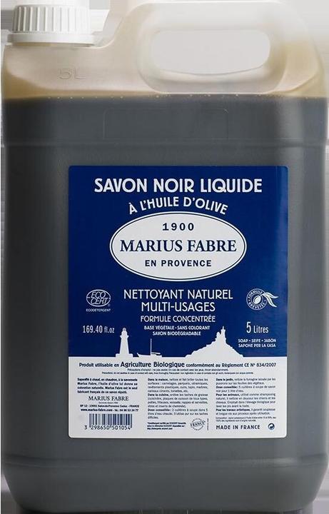Actual product image Marius Fabre Black (Liquid soap, 5000 ml)
